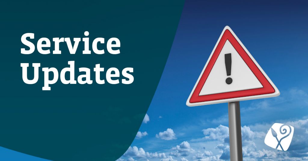 Storm Ashley Service Updates 20.10.2024