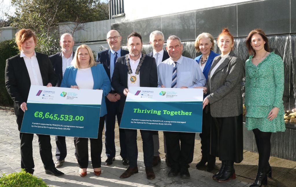 Council Celebrates Launch of €8.6million PEACEPLUS Local Action Plan