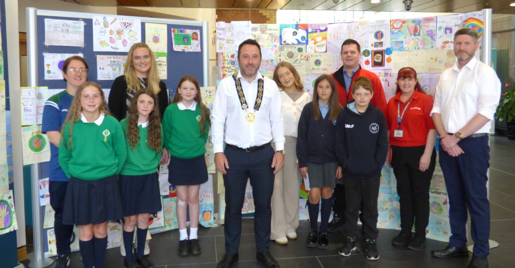 Council Champions 'Right to Food Campaign' in Poster Competition