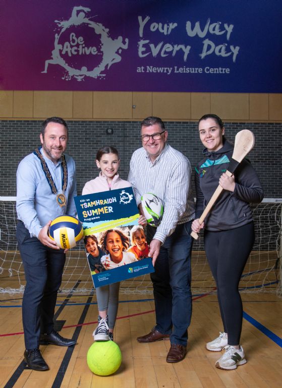 Council Chairperson Launches Be Active Summer Programme