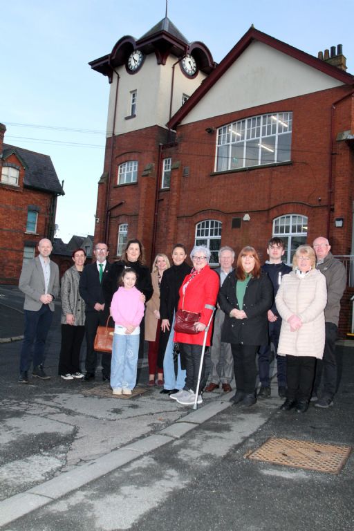 Dan Rice Hall Celebration as Historic Clock is Refurbished